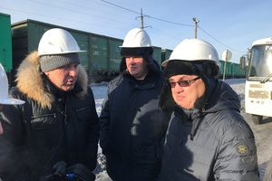 30 января представители городского Совета народных депутатов Мысковского городского округа посетили "Разрез Кийзасский".