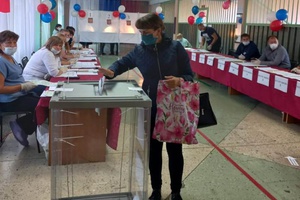 Сегодня в 8:00 часов на территории Мысковского городского округа открылись все 25 избирательных участков.