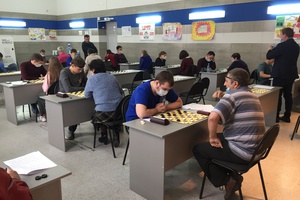 14-17 октября на базе Томь-Усинского энерготранспортного техникума состоялся Чемпионат Кузбасса по шашкам среди мужчин и женщин.