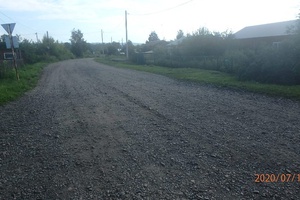 Порядка 10 километров дорог частного сектора отсыпано в Мысках.