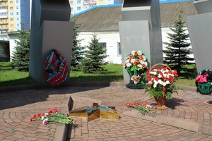 В Мысках в день окончания Второй мировой войны прошли две акции: «Дальневосточная Победа» и «Цветы памяти»