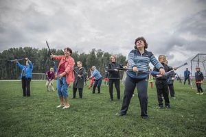 Завтра, 30 августа, в Мысках в парке «Юбилейный» пройдет фестиваль «Скандинавская ходьба для всех».