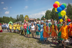 В Мысках прошел большой шорский праздник «Томазак-Пайрам-2017».