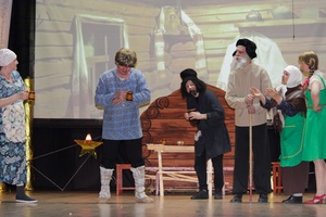 Театр миниатюр «Антураж» порадовал мысковчан премьерой спектакля «Соблазн».