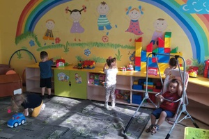 В детских садах Мысков завершена летняя ремонтная кампания.