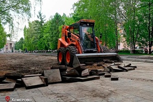 В Кузбассе по нацпроекту активно благоустраивают общественные и дворовые пространства