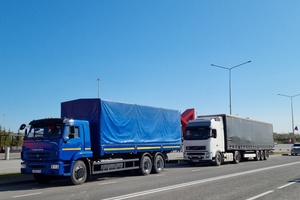 Из КуZбасса в Горловку отправили 5 тонн гуманитарного груза.