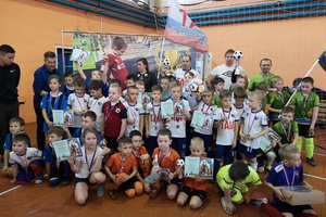 В минувшие выходные в Мысках прошел открытый турнир по мини-футболу среди детей на призы главы города.