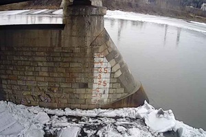 Мысковчане могут в режиме реального времени следить за уровнем воды в реке Мрас-Су.