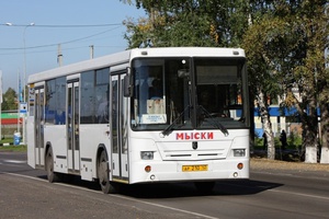 В Мысках продлена работа сезонного автобусного маршрута.