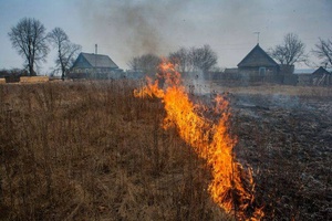 Мысковчан призывают отказаться от практики поджигать весной сухую прошлогоднюю траву.