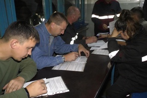 На разрезе «Сибиргинский» состоялся IX конкурс мастерства среди сварщиков.