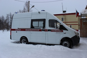Мысковская городская больница получила новый автомобиль скорой помощи.