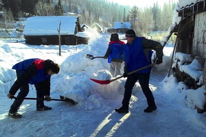 За зимний период мысковские волонтёры оказали помощь в уборке снега 20 ветеранам Великой Отечественной войны, инвалидам и пенсионерам.