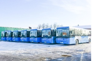 В Кузбасс поступили семь автобусов в рамках госконтракта программы «Оптимизация развития транспорта и связи Кузбасса».