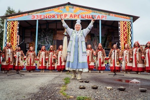 В поселке Чувашка прошел городской национальный шорский праздник «Томазак Пайрам-2021», посвященный 300-летию Кузбасса и 65-летию города Мыски.