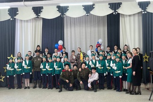 Сегодня в школе № 2 торжественно открыли казачий класс.