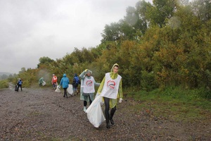 В рамках нацпроекта «Экология» в Кузбассе стартовал экологический марафон «Чистые берега Сибири».