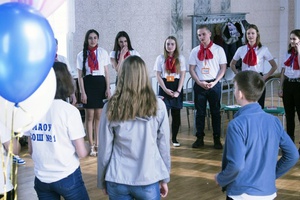 В Мысках прошел VII городской слет волонтёрских команд, посвященный Году добровольца в России.