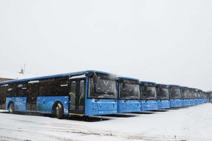 Новый автобус выйдет на городские маршруты в Мысках.