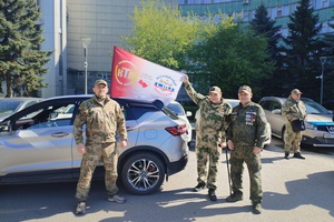 Кузбасские ветераны специальной военной операции активно участвуют в патриотических акциях в честь 80-летия Победы