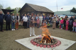 В Мысках на базе Центра духовной культуры «Эне Таг» открылась этническая шорская деревня.