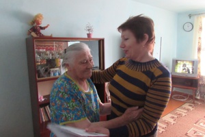 20 декабря 90-летние юбилеи отметили ветераны труда Екатерина Леонтьева и Анна Паршукова.