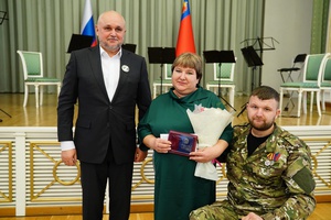 Сергей Цивилев поблагодарил активистов кузбасского Комитета семей воинов Отечества.