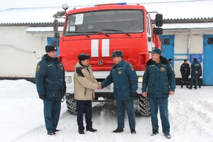 «Южный Кузбасс» обеспечил спецмашиной пожарное подразделение.