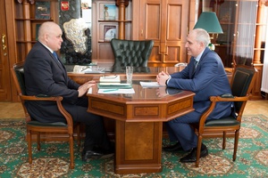 Сергей Цивилев встретился с главами муниципальных образований Кемеровской области.