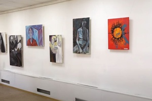 В народной картинной галерее экспонируется выставка «Зрительный контакт».