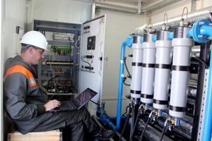 На шахте «Сибиргинская» заканчивается монтаж двух модульных азотных станций для предотвращения возможных эндогенных пожаров в новой лаве.