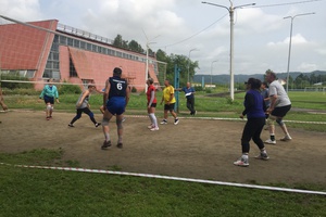 В Мысках состоялось комплексное спортивное мероприятие, посвященное Дню физкультурника.
