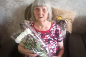 Труженице тыла, ветерану труда Анастасии Фисенко исполнилось 90 лет.