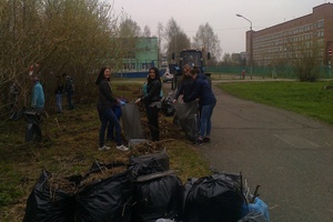 Сегодня, 29 апреля, мысковчане вышли на Всероссийскую экологическую акцию «Зеленая Россия».