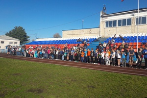 Вчера, 30 сентября, на стадионе спорткомплекса «Энергетик» прошла акция «Спорт против наркотиков».