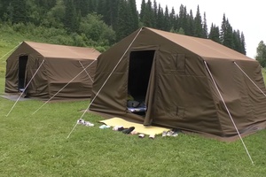 Военно-спортивный лагерь «Гвардеец» распахнул свои палатки.