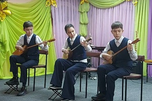 В Детской музыкальной школы No 64» прошел традиционный отчётный концерт.