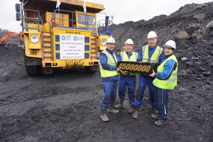 «Разрез Кийзасский» добыл 45-миллионную тонну угля.