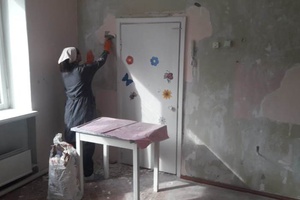 В детских садах Мысков началась ремонтная кампания.